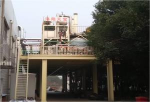 江陰申隆包裝材料有限公司，兩套小型復(fù)合溶劑回收設(shè)備對(duì)接4臺(tái)復(fù)合機(jī)